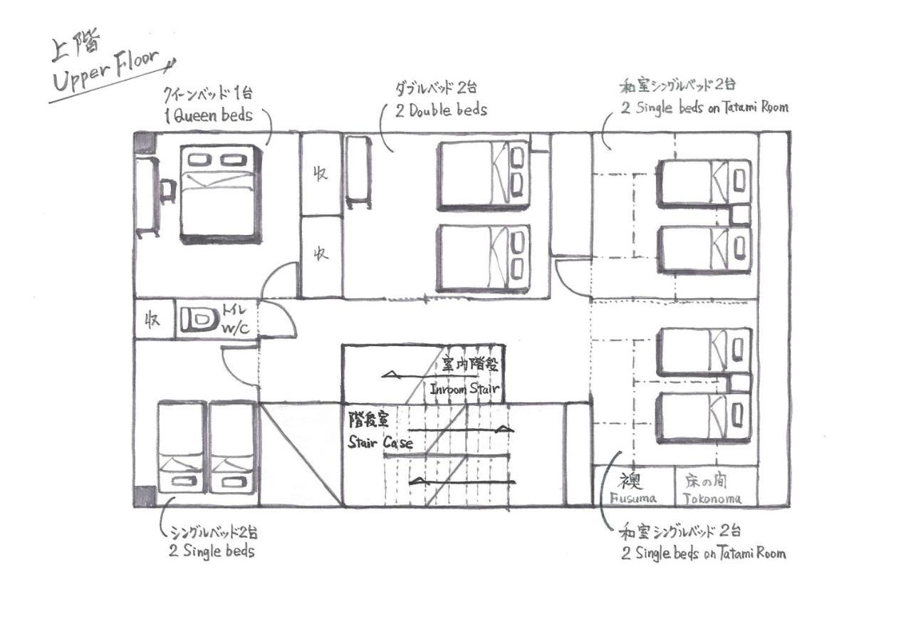 Konjaku-So Dotonbori Penthouse Stay Osaka Esterno foto